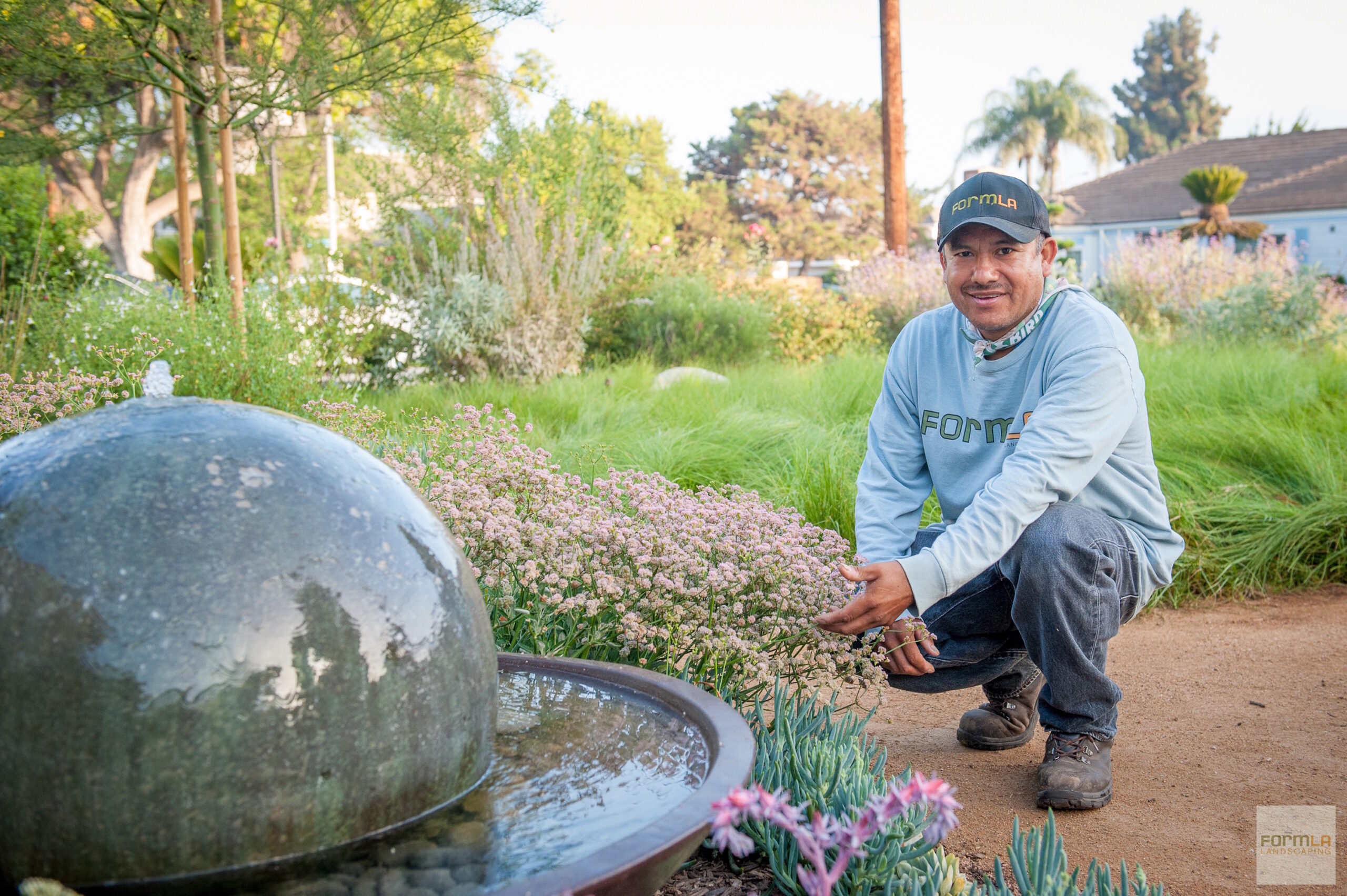 Rudy Checks Irrigation